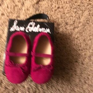 Sam Edelman suede infant shoes